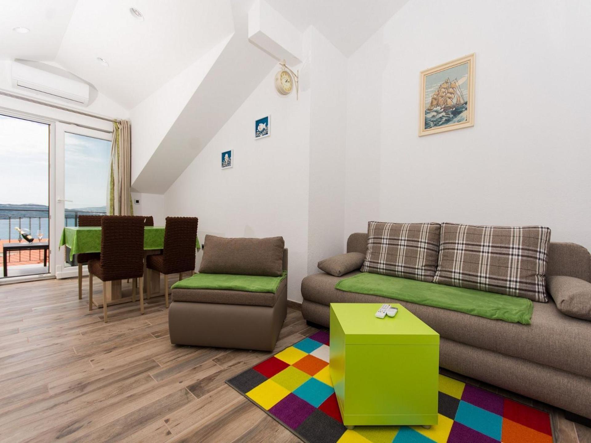 Apartment Tamara - great view Trogir Exterior foto